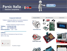 Tablet Screenshot of parsicitalia.com